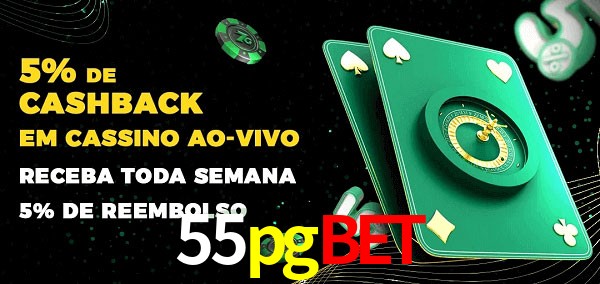 Promoções do cassino ao Vivo 55pgbet
